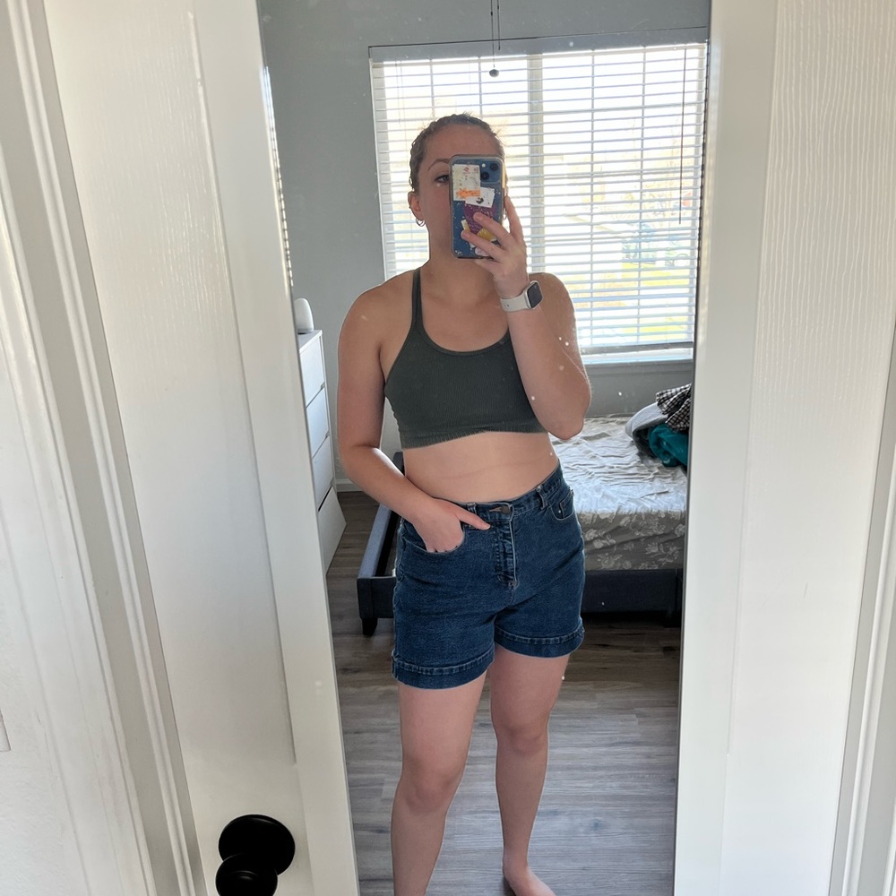 Mom Jean Shorts